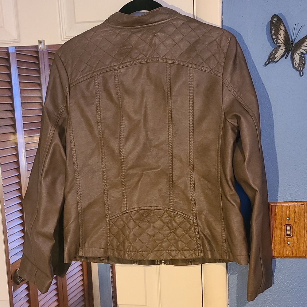 Alfani Jacket leather - Picture 7 of 13